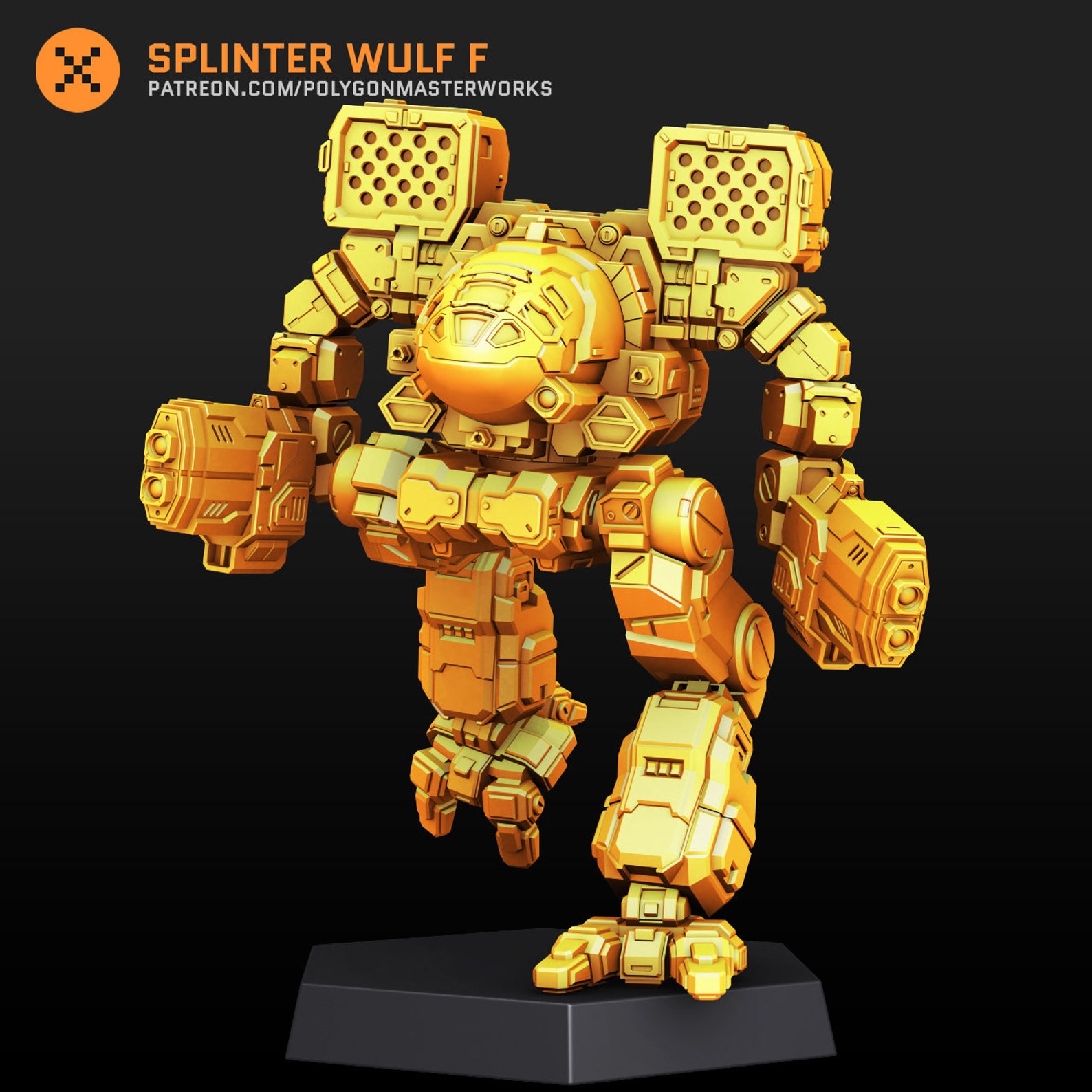 Timber Wolf (mad Cat) - PMW Sculpt - Multiple Variants | American Mecha ...