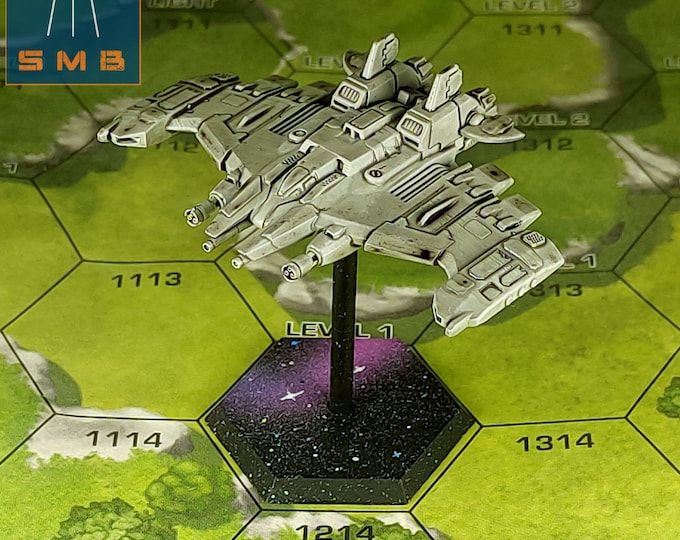 Xerxes Heavy Aerospace Fighter - SirMortimerBombito Sculpt | American Mecha | Compatible with Battletech