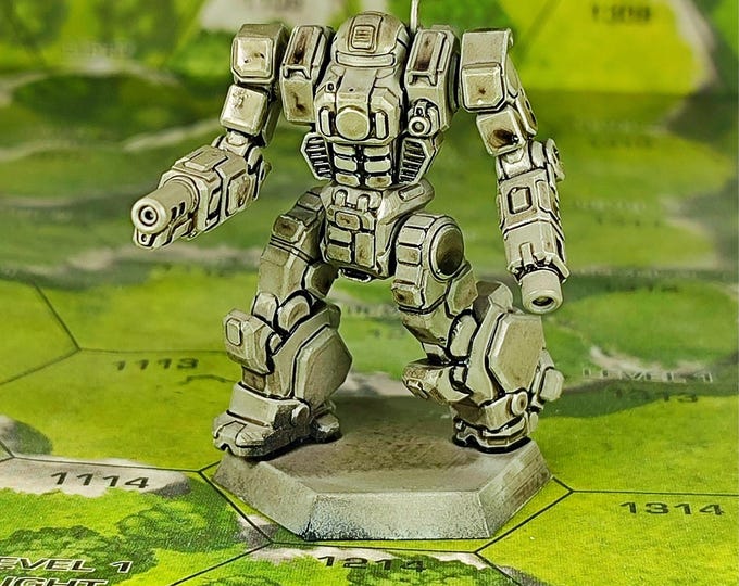 Enforcer ENF-4R  - SirMortimerBombito Sculpt | American Mecha | Compatible with BT and other 6mm Tabletop Wargames