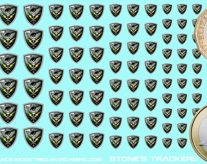 Mercenaries - Stone's Trackers | Premium Decals for BattleTech / Mechwarrior / Alpha Strike