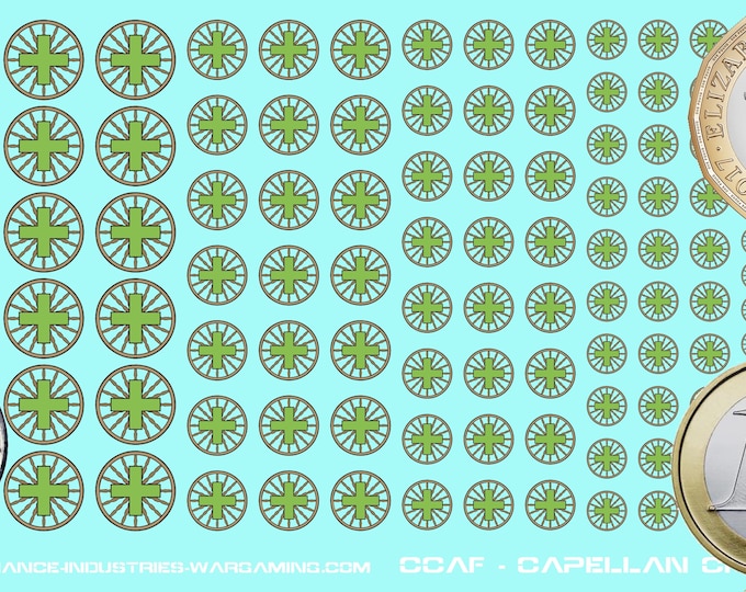 Capellan Confederation - Capellan Chargers | Premium Decals for BattleTech / Mechwarrior / Alpha Strike