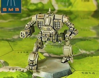 AV1-O Avatar - SirMortimerBombito Sculpt | American Mecha | Compatible with BT and other 6mm Tabletop Wargames