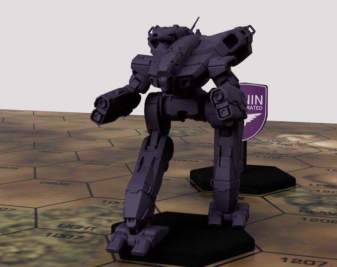 Marauder  - Multiple Variants - by Ronin Inc. | American Mecha | Compatible with Battletech