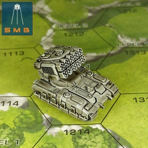 Klassische SRM Trage | SirMortimer Bombito | Amerikanischer Mecha | Kompatibel mit BT und anderen 6 mm Tabletop Wargames