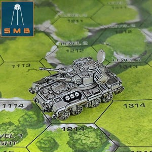 DI Schmitt Tank | Sir Mortimer Bombito | American Mecha | Compatible with BT and other 6mm Tabletop Wargames