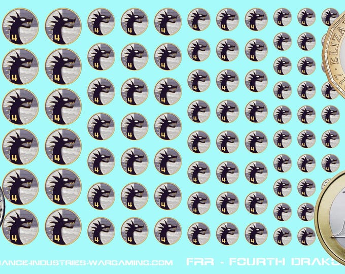 Free Rasalhague Republic - 4th Drakons | Premium Decals for BattleTech / Mechwarrior / Alpha Strike