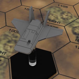 Caza aeroespacial Seydlitz / Exclusivo de DIW / Mecha estadounidense / Compatible con BT y otros juegos de guerra de mesa de 6 mm