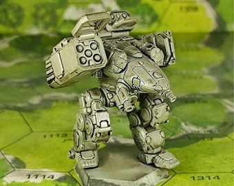 Viking  - SirMortimerBombito Sculpt | American Mecha | Compatible with BT and other 6mm Tabletop Wargames