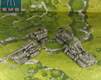 Long Tom Mobile Artillery - SirMortimerBombito Sculpt | American Mecha | Compatible with Battletech