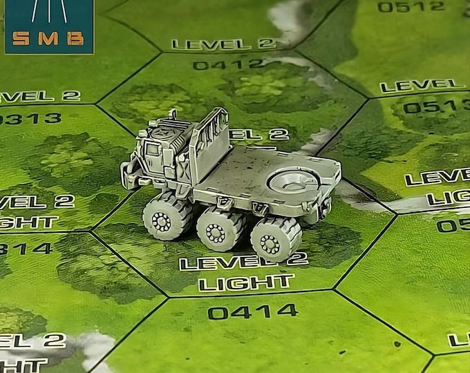 Transport Truck - SirMortimerBombito Sculpt | American Mecha | Compatible with Battletech