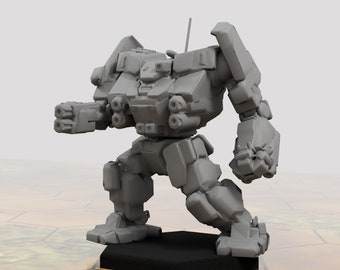 Awesome, Alternate Battletech Miniature, AWS-PB6, Mechwarrior 8K 3D  Printed