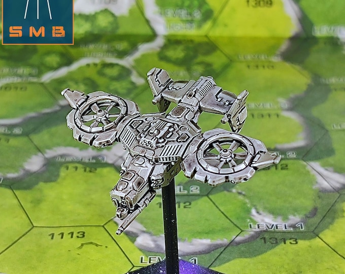 Cardinal Transport VTOL - SirMortimerBombito Sculpt | American Mecha | Compatible with Battletech