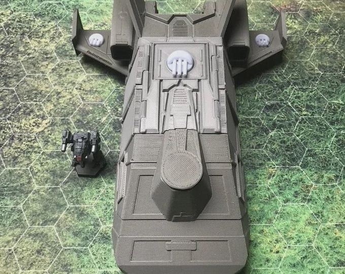 Leopard Classic - Mechscale Military Dropship | DIW Exclusive | BattleTech | For Battletech / Alpha Strike / Mechwarrior