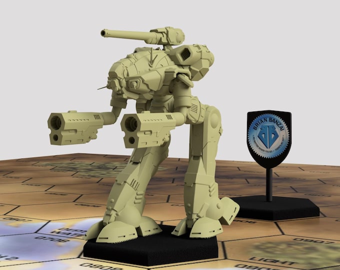 Marauder by Brian Banzai | American Mecha | Compatible with BT and other 6mm Tabletop Wargames