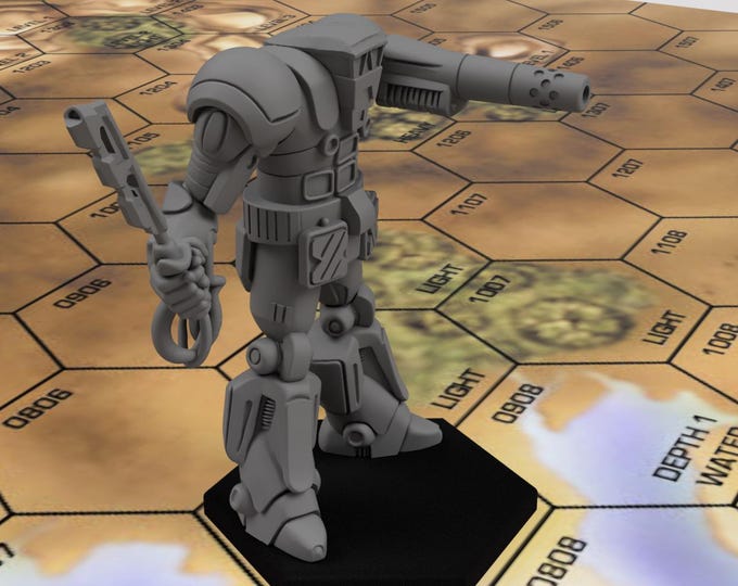 Annihilator ANH-1E | DIW Exclusive | American Mecha | Compatible with BT and other 6mm Tabletop Wargames