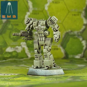 Ursen | SirMortimer Bombito | Amerikanischer Mecha | Kompatibel mit BT und anderen 6 mm Tabletop Wargames