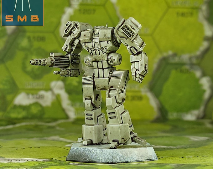 Ursus - SirMortimerBombito Sculpt | American Mecha | Compatible with BT and other 6mm Tabletop Wargames