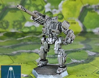 Heliopolis HELP-4H - SirMortimerBombito Sculpt | American Mecha | Compatible with BT and other 6mm Tabletop Wargames