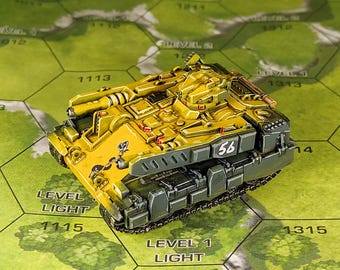 Athena Tank - SirMortimerBombito Sculpt | American Mecha | Compatible with BT and other 6mm Tabletop Wargames
