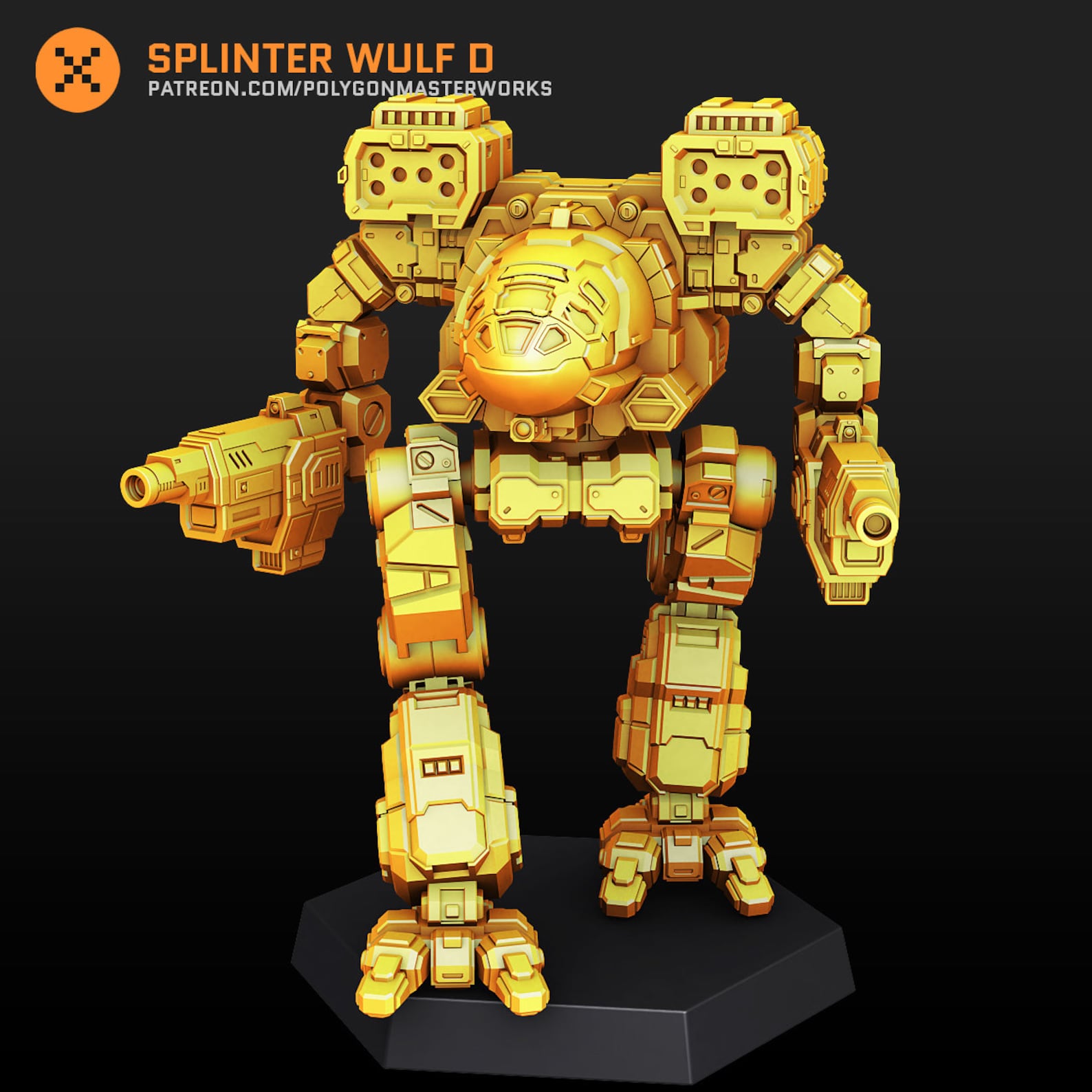 Timber Wolf (mad Cat) - PMW Sculpt - Multiple Variants | American Mecha ...