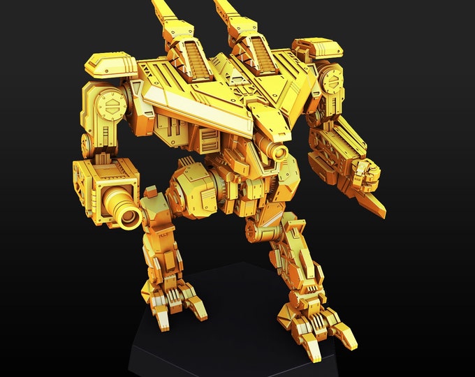 WoB Preta Celestial Omni - PMW Sculpt - Multiple Variants | American Mecha | Compatible with BT and other 6mm Tabletop Wargames