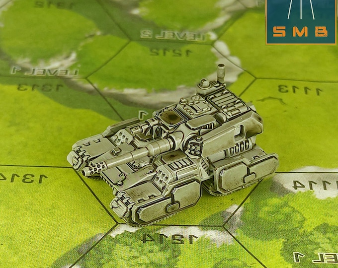 Kinnol MBT - SirMortimerBombito Sculpt | American Mecha | Compatible with BT and other 6mm Tabletop Wargames