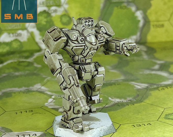 Battlemaster BLR-1G - SirMortimerBombito Sculpt | American Mecha | Compatible with Battletech