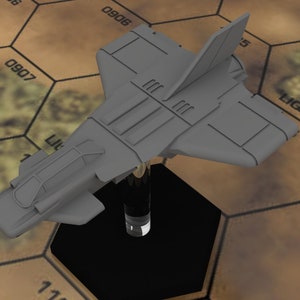Caza aeroespacial Transgressor / Exclusivo de DIW / Mecha estadounidense / Compatible con BT y otros juegos de guerra de mesa de 6 mm