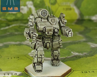 Thunderbolt TDR-5S  - SirMortimerBombito Sculpt | American Mecha | Compatible with BT and other 6mm Tabletop Wargames