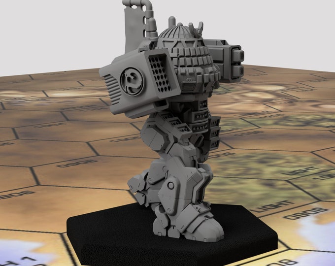 Urbanmech UM-R68 "Ashigaru" | DIW Exclusive | American Mecha | Compatible with BT and other 6mm Tabletop Wargames