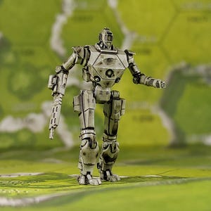 Reptar | Sir Mortimer Bombito | American Mecha | Compatible with BT and other 6mm Tabletop Wargames