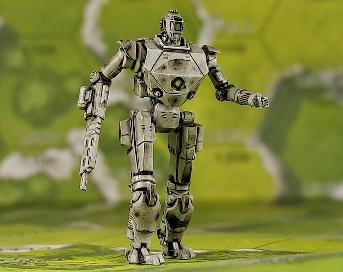Reptar - SirMortimerBombito Sculpt | American Mecha | Compatible with BT and other 6mm Tabletop Wargames