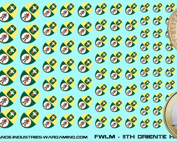 Free Worlds League - Oriente Hussars - 5th Oriente Hussars | Premium Decals for BattleTech / Mechwarrior / Alpha Strike
