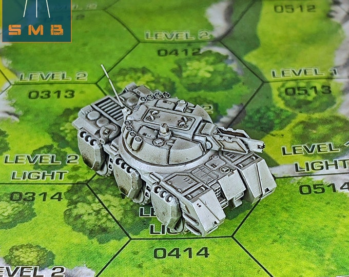Demon Tank - SirMortimerBombito Sculpt | American Mecha | Compatible with Battletech