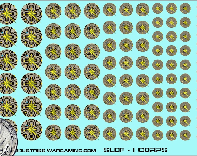 Star League Defence Forces - I Corps | Premium Decals for BattleTech / Mechwarrior / Alpha Strike