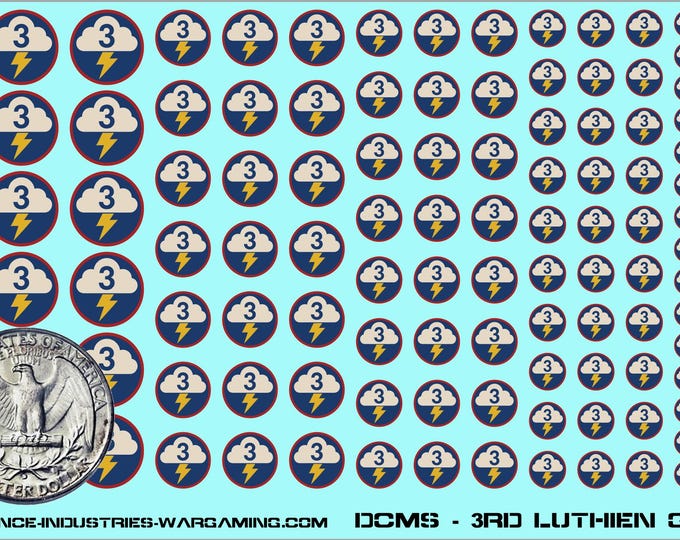 Draconis Combine - 3rd Luthien Guards | Premium Decals for BattleTech / Mechwarrior / Alpha Strike