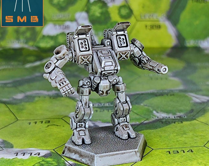 Toro TR-A-6 - SirMortimerBombito Sculpt | American Mecha | Compatible with Battletech