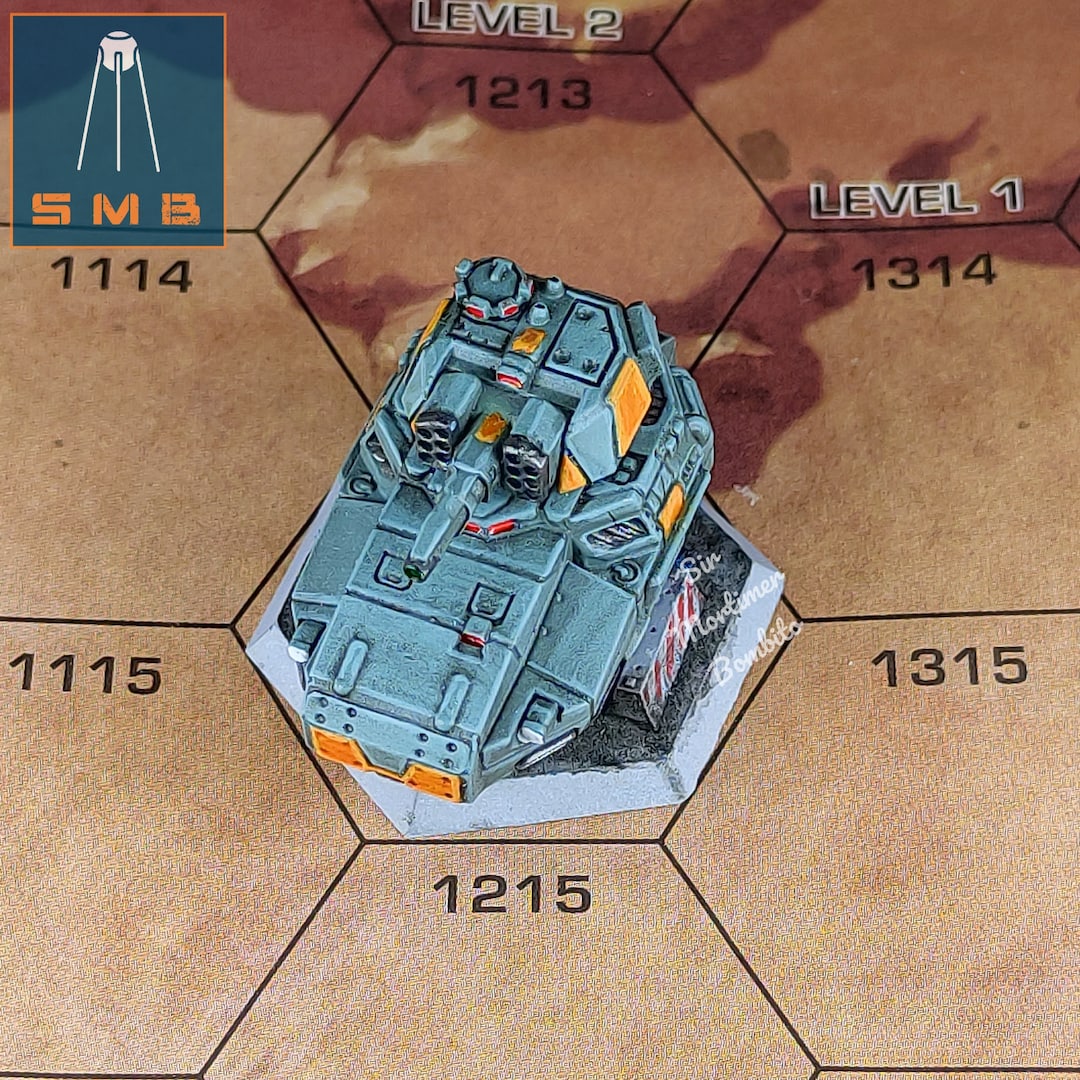 Battletech Miniatures Falcon Hover Tank Sirmortimerbombito Sculpt - Etsy