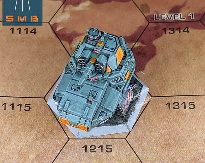 Falcon Hover Tank - SirMortimerBombito Sculpt | American Mecha | Compatible with Battletech