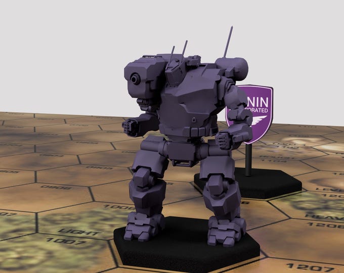 Hunchback  - Multiple Variants - by Ronin Inc. | American Mecha | Compatible with Battletech