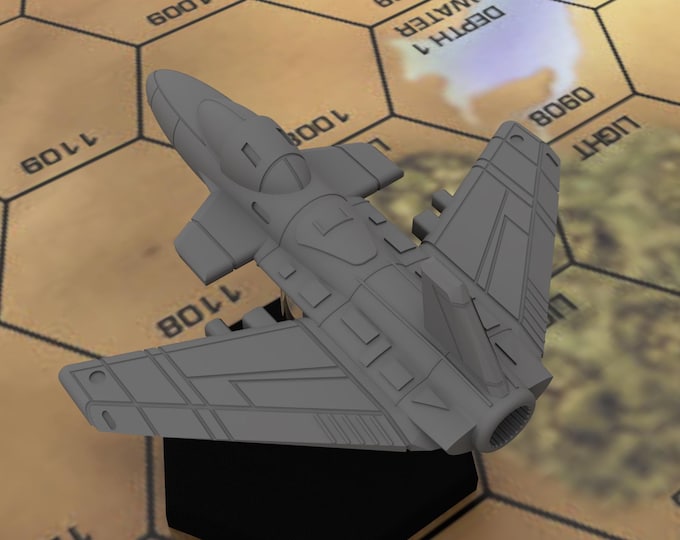 Sholagar Aerospace Fighter | DIW Exclusive | American Mecha | Compatible with Battletech