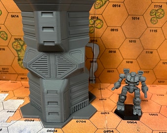 BATTLEBLOX - Star City - Government Building | American Mecha | Compatible with BT and other 6mm Tabletop Wargames