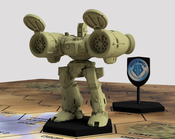 Longbow by Brian Banzai | American Mecha | Compatible with BT and other 6mm Tabletop Wargames