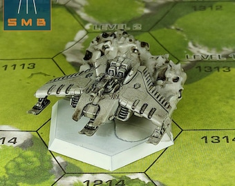 Nisos Attack WiGE- SirMortimerBombito Sculpt | American Mecha | Compatible with BT and other 6mm Tabletop Wargames