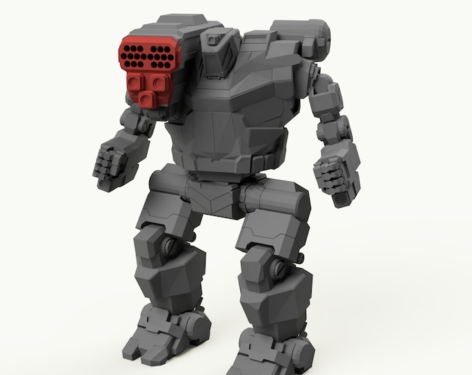 Hunchback HBK-4J | DIW Exclusive | American Mecha | Compatible with BT and other 6mm Tabletop Wargames