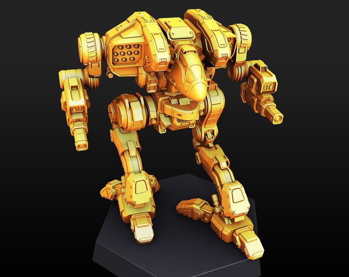 Cougar - PMW Sculpt - Multiple Variants | American Mecha | Compatible with BT and other 6mm Tabletop Wargames