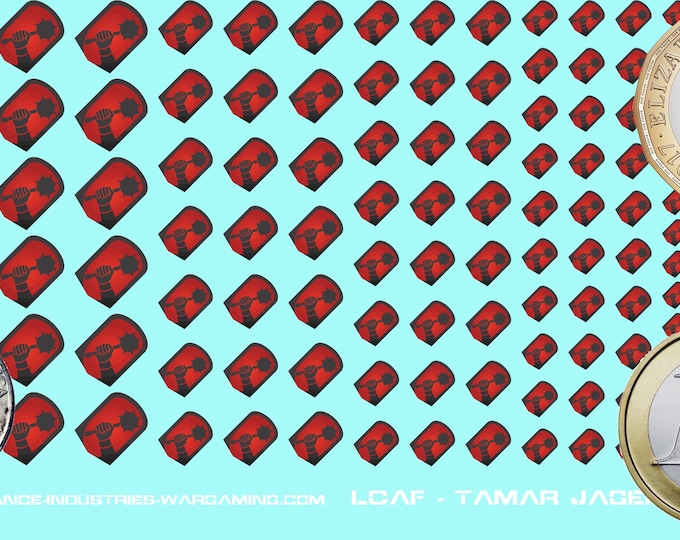 Lyran Commonwealth - Tamar Jagers | Premium Decals for BattleTech / Mechwarrior / Alpha Strike