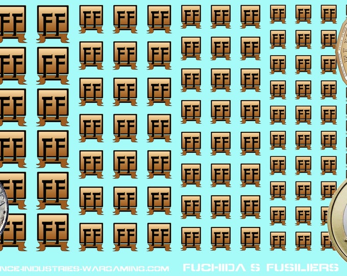 Mercenaries - Fuchida's Fusiliers | Premium Decals for BattleTech / Mechwarrior / Alpha Strike