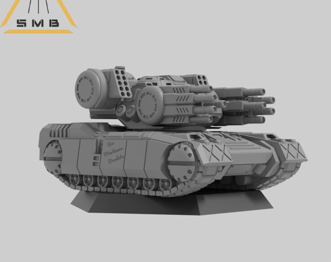 Battletech Miniatures -  Ontos Heavy Tank (NE Version) - SirMortimerBombito Sculpt