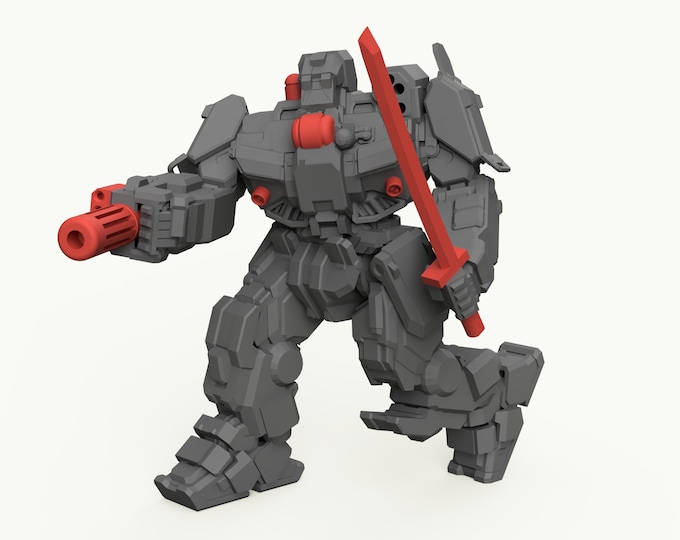 Wolverine WVR-9K | DIW Exclusive | American Mecha | Compatible with Battletech